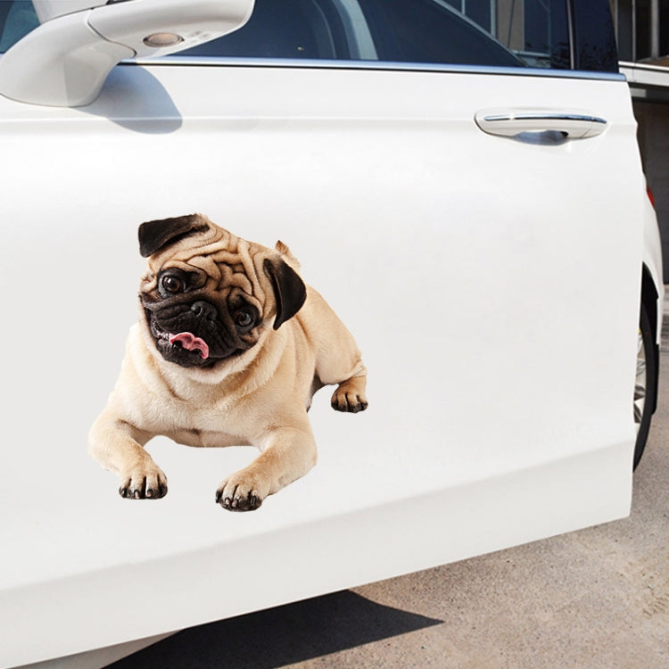 Style 1 Small 3D Simulation Dog Car Stickers Rain-Proof Sunscreen Car Sticker Scratch Shaving Decoration Stickers - Decorative Sticker by PMC TechLife | Online Shopping South Africa | PMC TechLife