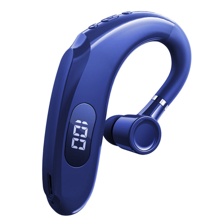 Q20 Bluetooth 5.2 Business Digital Display Sports Earhook Stereo Earphone(Blue) - Bluetooth Earphone by PMC Jewellery | Online Shopping South Africa | PMC Jewellery