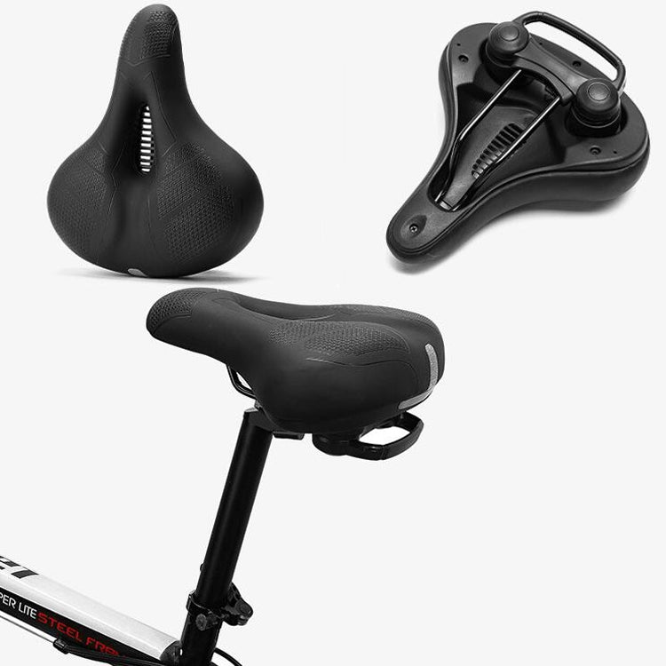 BG-1147 Bicycle Comfortable Cushion Bicycle Cycling Seat Mountain Bike Saddle Large - Bicycle Saddle by PMC Jewellery | Online Shopping South Africa | PMC Jewellery