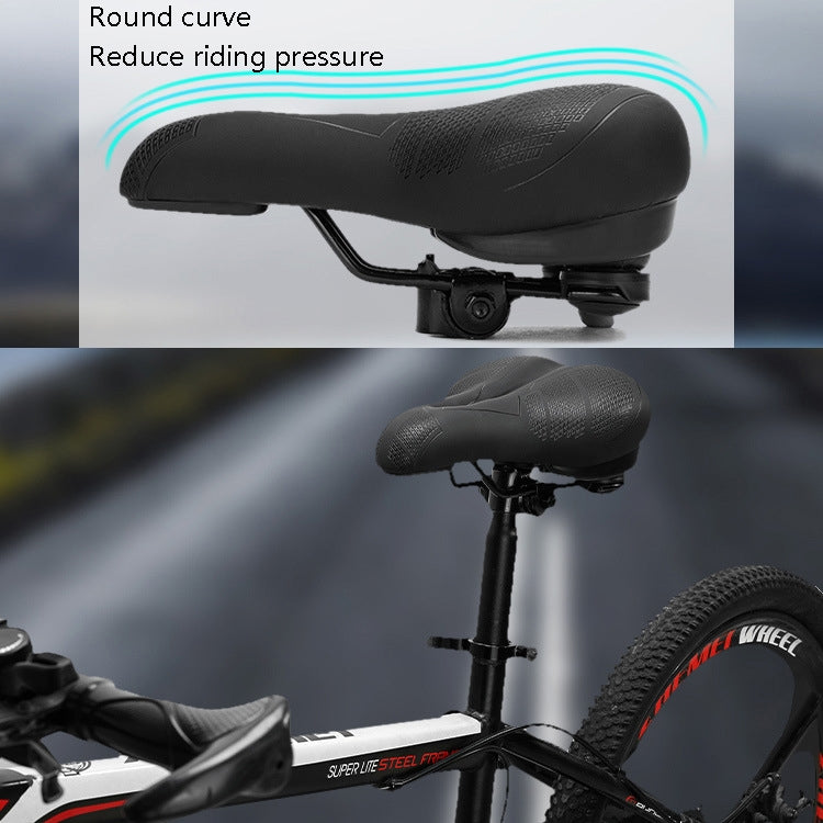 BG-1147 Bicycle Comfortable Cushion Bicycle Cycling Seat Mountain Bike Saddle Large - Bicycle Saddle by PMC TechLife | Online Shopping South Africa | PMC TechLife
