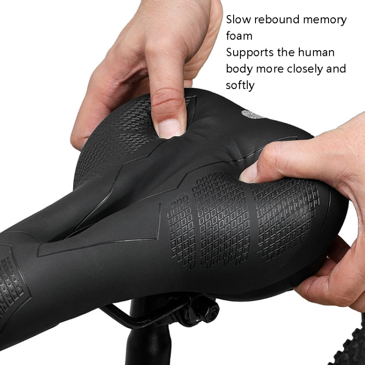 BG-1147 Bicycle Comfortable Cushion Bicycle Cycling Seat Mountain Bike Saddle Large - Bicycle Saddle by PMC TechLife | Online Shopping South Africa | PMC TechLife