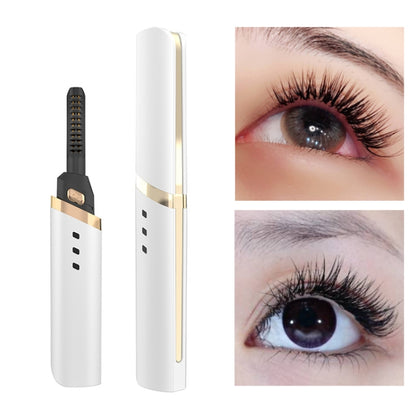 Electric Eyelash Curler Rechargeable Eyelash Styling Beauty Tool(White) - Eyes by PMC Jewellery | Online Shopping South Africa | PMC Jewellery