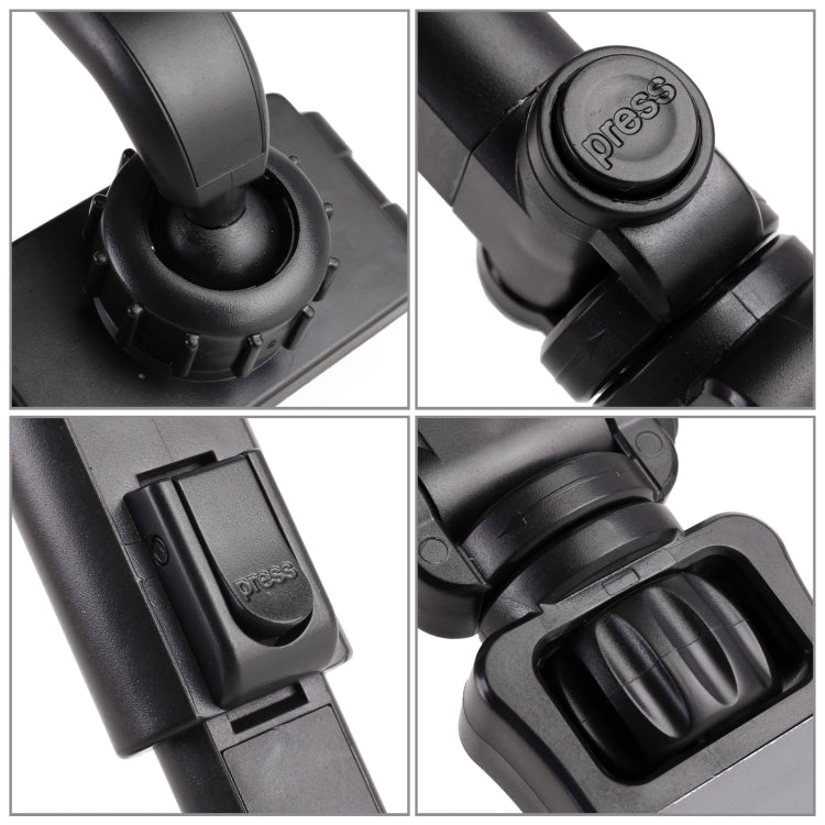 H02 Car Rearview Mirror Mobile Phone Holder Pillow Universal Car Mobile Phone Holder - Car Holders by PMC TechLife | Online Shopping South Africa | PMC TechLife