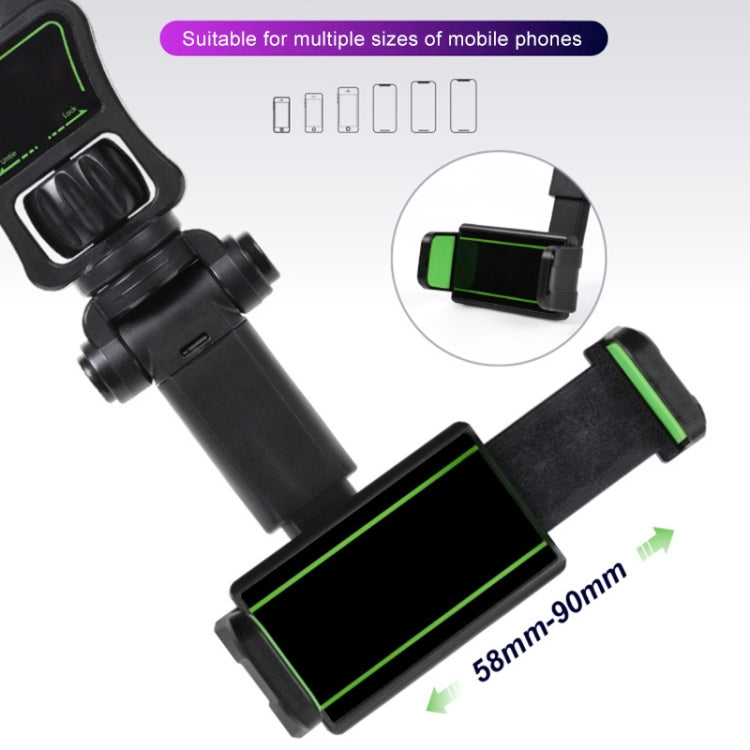 H02 Car Rearview Mirror Mobile Phone Holder Pillow Universal Car Mobile Phone Holder - Car Holders by PMC TechLife | Online Shopping South Africa | PMC TechLife