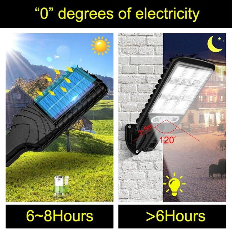 616 Solar Street Light LED Human Body Induction Garden Light, Spec: 117 COB No Remote Control - LED Street Light by PMC TechLife | Online Shopping South Africa | PMC TechLife
