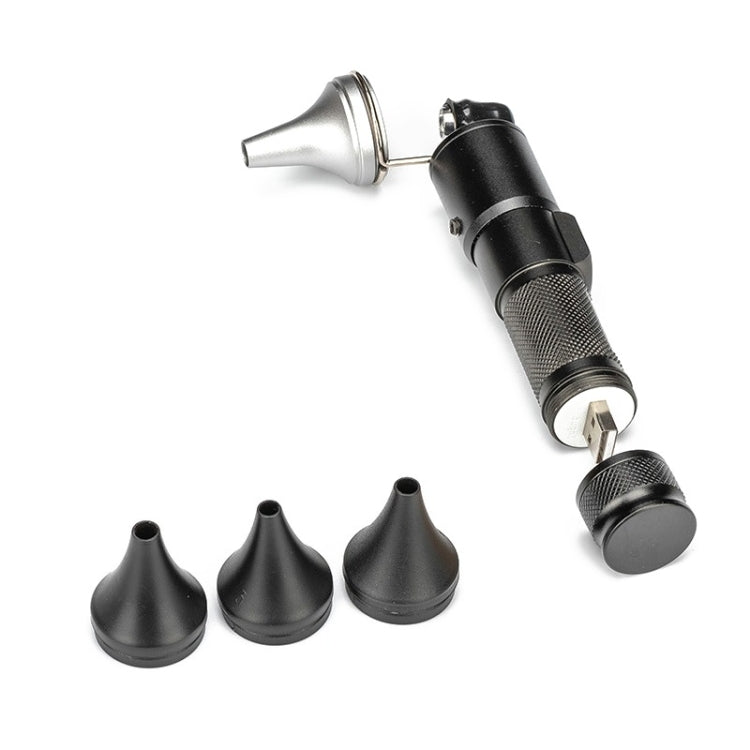 Ear Cleaning Hand Lamp USB Charging Otoscope(Black) - Ear Care Tools by PMC TechLife | Online Shopping South Africa | PMC TechLife