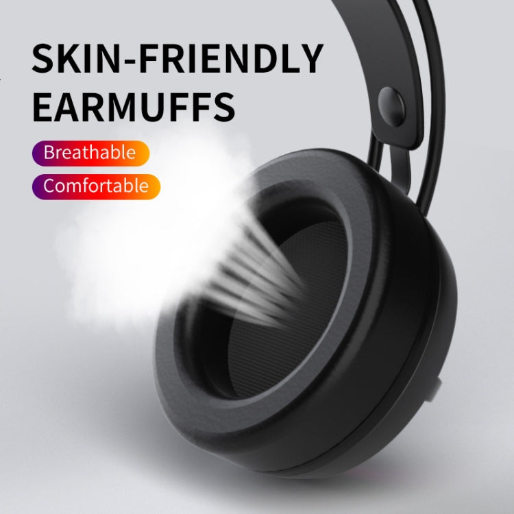 PANTSAN PSH-100 USB Wired Gaming Earphone Headset with Microphone, Colour: 3.5mm Orange - free shipping - PMC TechLife - Order now!