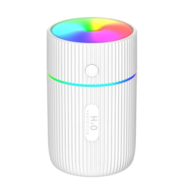 Colorful Cup Humidifier USB Mini Car Air Purifier(White) - Air Purifiers & Parts by PMC Jewellery | Online Shopping South Africa | PMC Jewellery