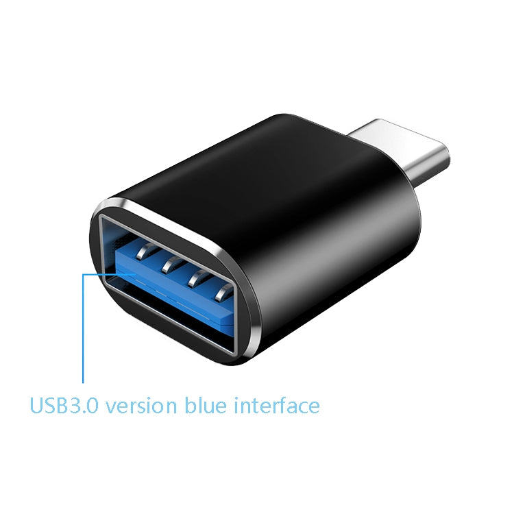 10 PCS USB 3.0 Female to USB-C / Type-C Male OTG Adapter(Gold) - OTG Adapter by PMC TechLife | Online Shopping South Africa | PMC TechLife | Buy Now Pay Later Mobicred
