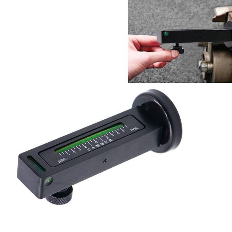Automotive Four-Wheel Positioning Magnetic Level(Black) - Tire Pressure Gauges by PMC TechLife | Online Shopping South Africa | PMC TechLife