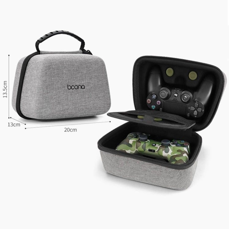 Baona EVA Hard Shell Gamepad Storage Bag For PS5 / PS4 / Xbox / Switch Pro, Style: Double-layer  Black - Bags by Baona | Online Shopping South Africa | PMC Jewellery