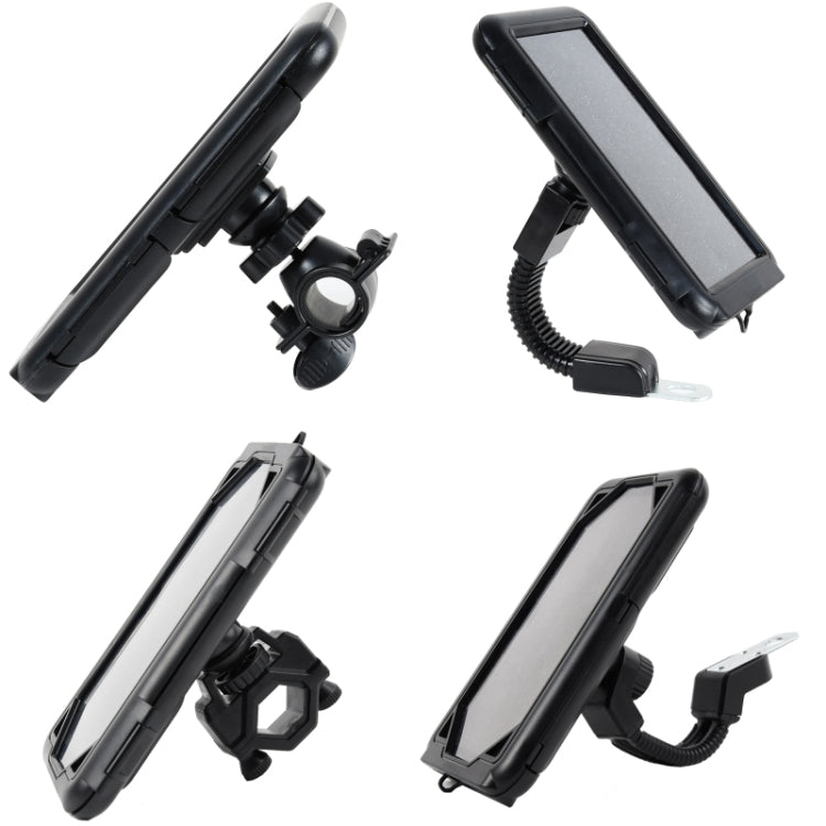 Motorcycle Bicycle Waterproof Mobile Phone Holder, Style: Rearview Mirror (7 inch) - Holders by PMC Jewellery | Online Shopping South Africa | PMC Jewellery