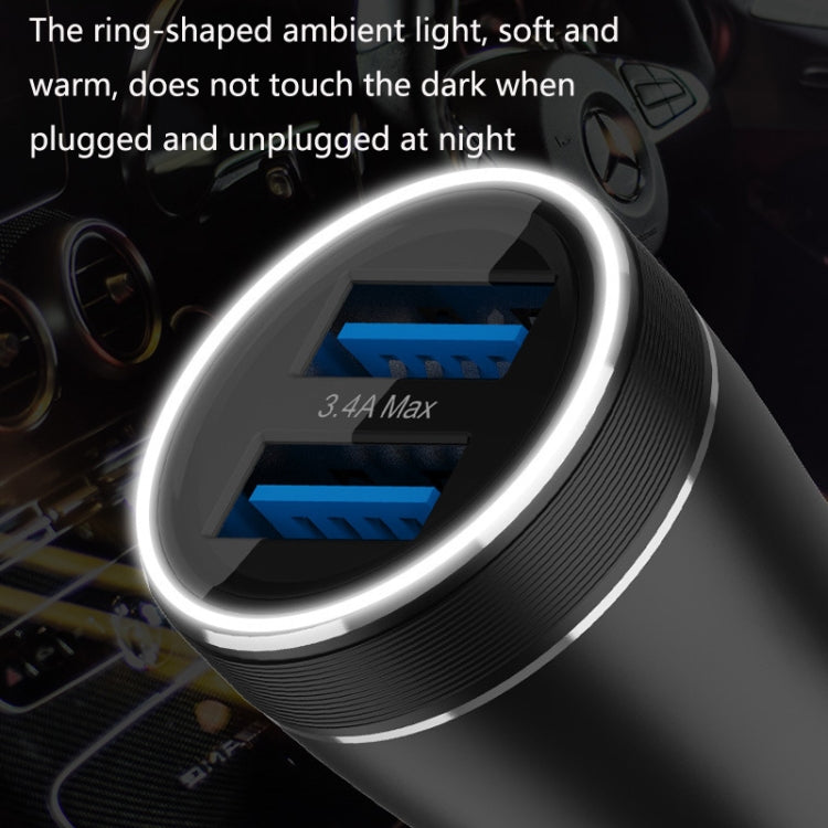 QIAKEY BK913 Dual Ports Fast Charge Car Charger - free shipping - PMC TechLife - Order now!