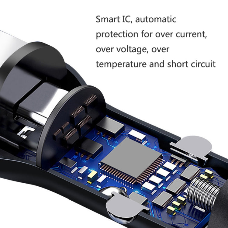 QIAKEY BK919 Dual Ports Fast Charge Car Charger - free shipping - PMC TechLife - Order now!