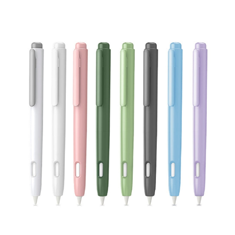 Double-Click Automatic Retractable Stylus Pen Case For Apple Pencil 2( Pearl White) - free shipping - PMC TechLife - Order now!