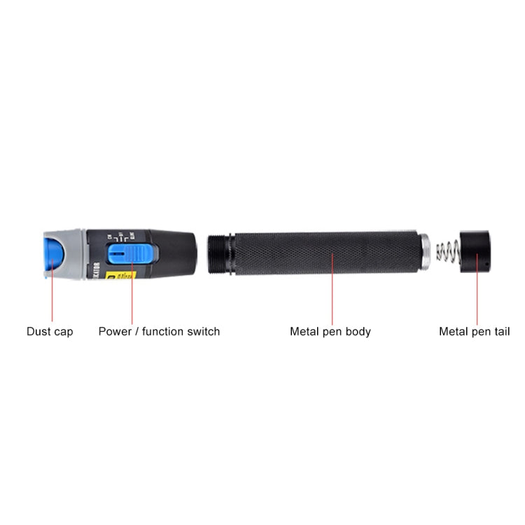 10MW 10km Optical Fiber Red Light Pen - Fiber Receiver by PMC TechLife | Online Shopping South Africa | PMC TechLife