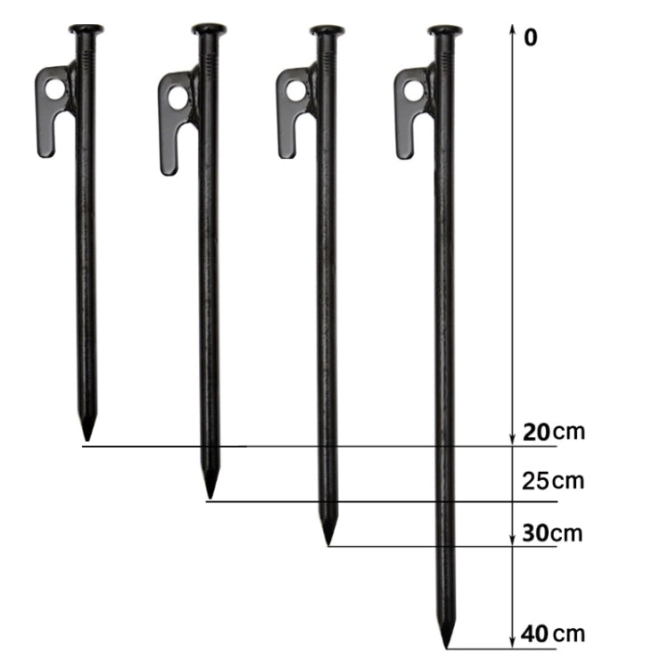 4 PCS 40cm Outdoor Camping Windproof Fixed Canopy Ground Nails - Tents & Accessories by PMC TechLife | Online Shopping South Africa | PMC TechLife