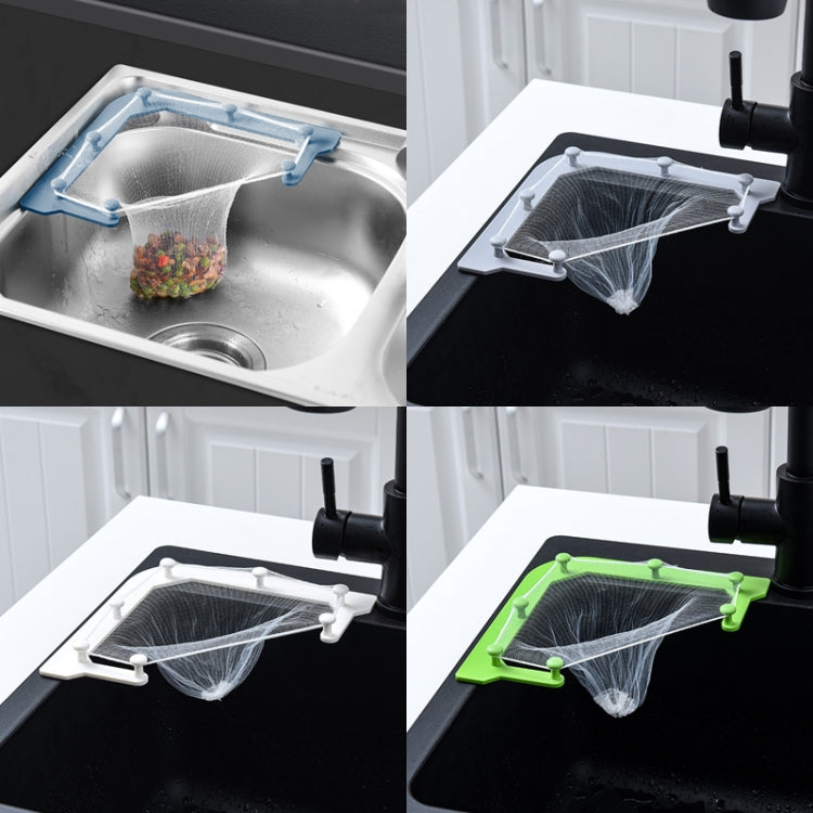 VIB-888 Kitchen Sink Triangle Hanging Net Drain Rack(Gray) - Filters by PMC TechLife | Online Shopping South Africa | PMC TechLife