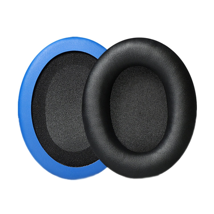 1 Pair Headset Earmuffs For Kingston HyperX Cloud II / Silver / Alpha / Flight / Stinger, Colour: Black+Blue Protein Skin - Earmuff & Pad by PMC Jewellery | Online Shopping South Africa | PMC Jewellery