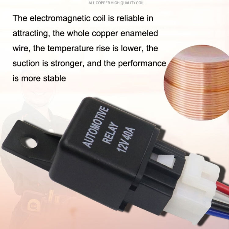 5 PCS 1031 Air Conditioner Fan Car Light Car Relay, Rated voltage: 12V - free shipping - PMC TechLife - Order now!