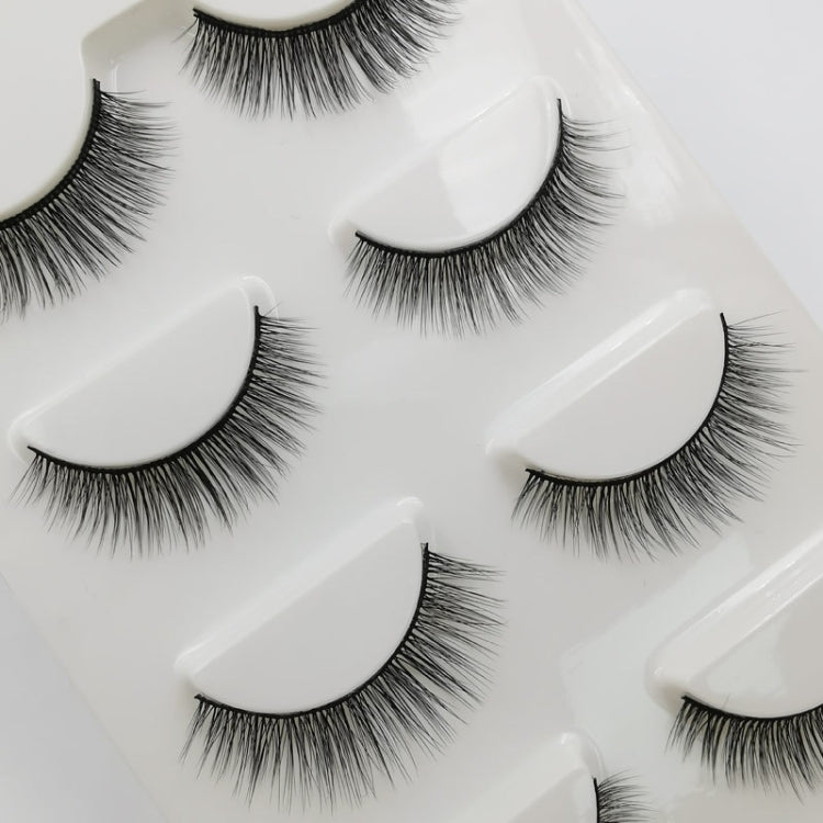 2 Sets SHIDISHANGPIN 3D Mink False Eyelashes Naturally Thick Eyelashes(G101) - Eyes by PMC Jewellery | Online Shopping South Africa | PMC Jewellery