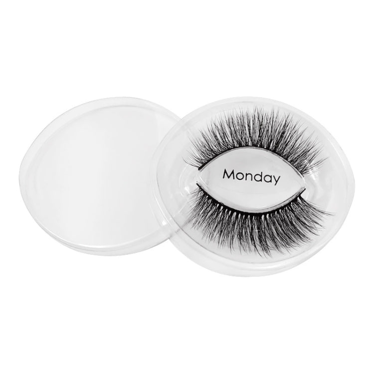 ShidiShangpin 3D Mink False Eyelashes Natural Three-Dimensional 7 Pairs Of Eyelashes Set(Monday) - Eyes by PMC Jewellery | Online Shopping South Africa | PMC Jewellery