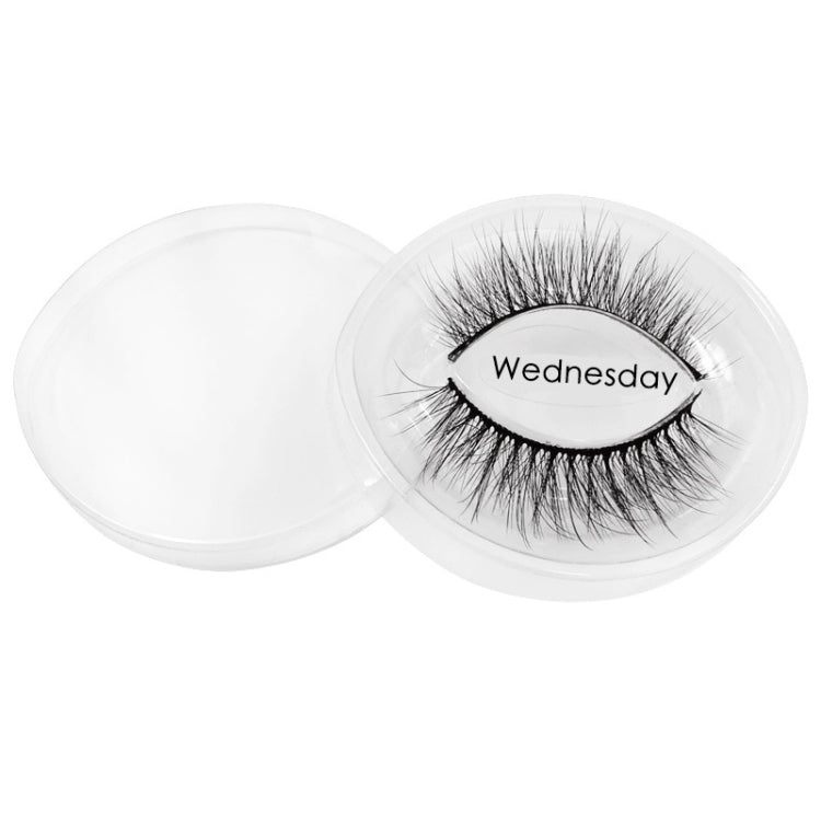 ShidiShangpin 3D Mink False Eyelashes Natural Three-Dimensional 7 Pairs Of Eyelashes Set(Wednesday) - Eyes by PMC Jewellery | Online Shopping South Africa | PMC Jewellery