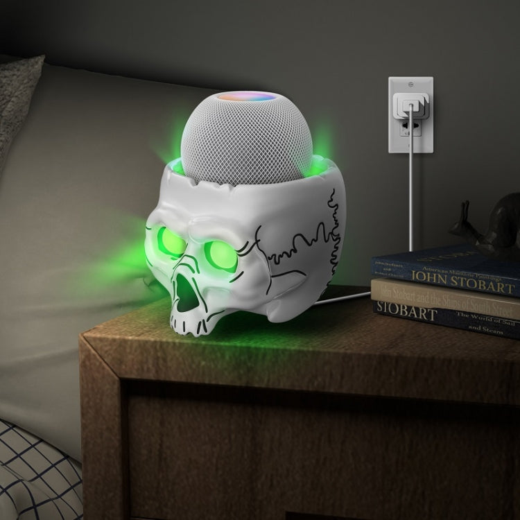5 PCS Skull Desktop Storage Bracket For Apple Home Pod Mini(White) - Speaker Bracket by PMC TechLife | Online Shopping South Africa | PMC TechLife