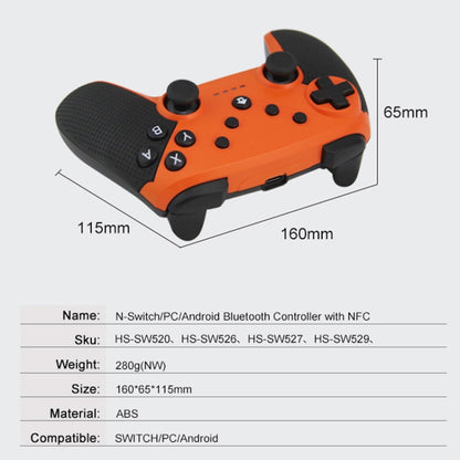 HS-SW520 3 In 1 Gamepad For Switch / PC / Android(Black) - Gamepads by PMC Jewellery | Online Shopping South Africa | PMC Jewellery