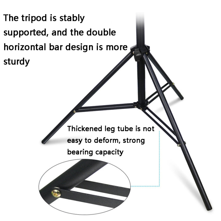 ZF0111 Live Floor Mobile Phone Holder, Style: 1.2m Stand+Phone Clip - Stand by PMC TechLife | Online Shopping South Africa | PMC TechLife