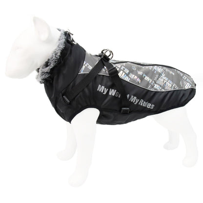 BL-683 Keep Warm Reflective Dog Clothes, Size: XXXL(Dazzling White) - Clothing by PMC Jewellery | Online Shopping South Africa | PMC Jewellery