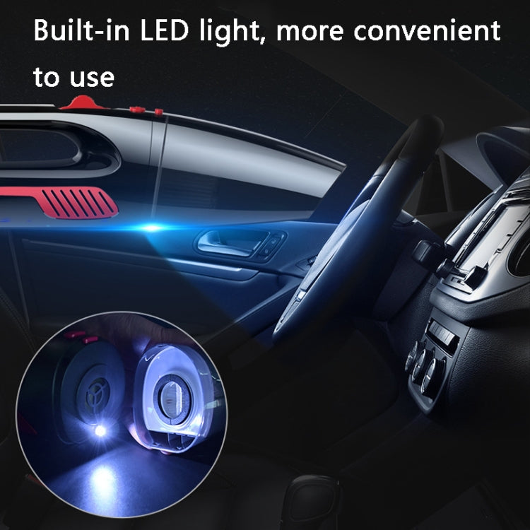 CS1016 120W Cordless Dry Wet Car Handheld Vacuum Cleaner With Light(Black) - free shipping - PMC TechLife - Order now!