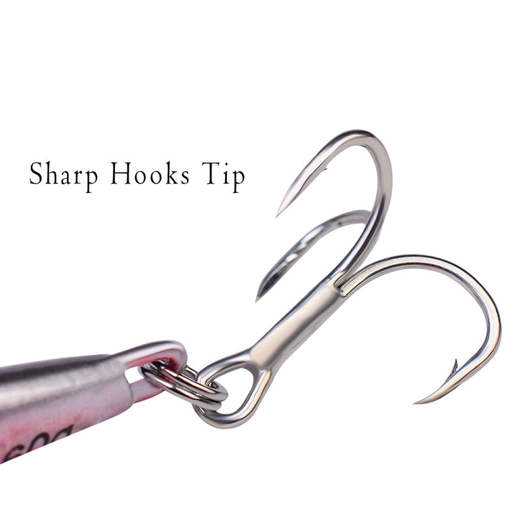 3 PCS PROBEROS LF103 Simulation Metal Sea Fishing Bait, Specification: 10g(H With Hook) - Fishing Lures by PROBEROS | Online Shopping South Africa | PMC TechLife