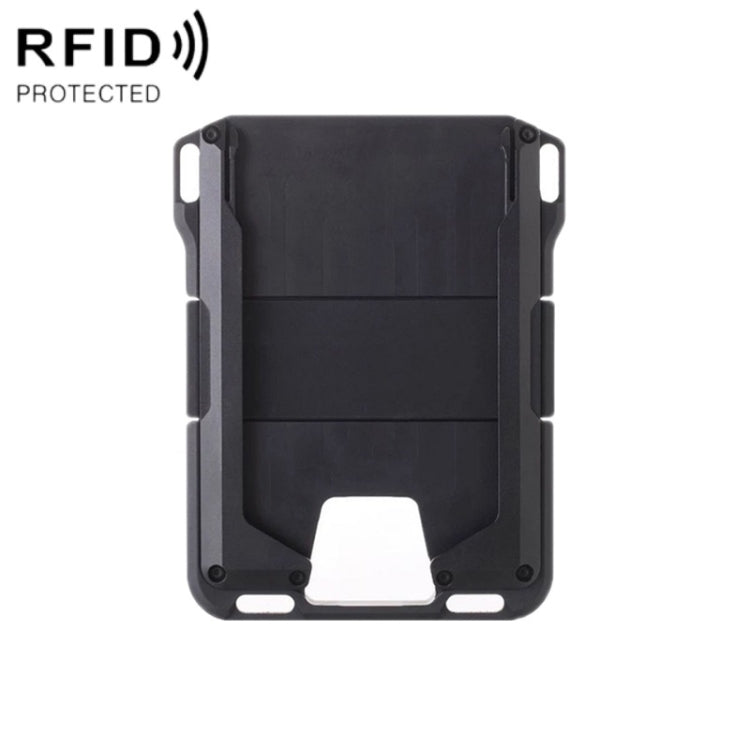 RFID Metal Anti-Theft Credit Card Holder(Black Aluminum Terms) - free shipping - PMC TechLife - Order now!
