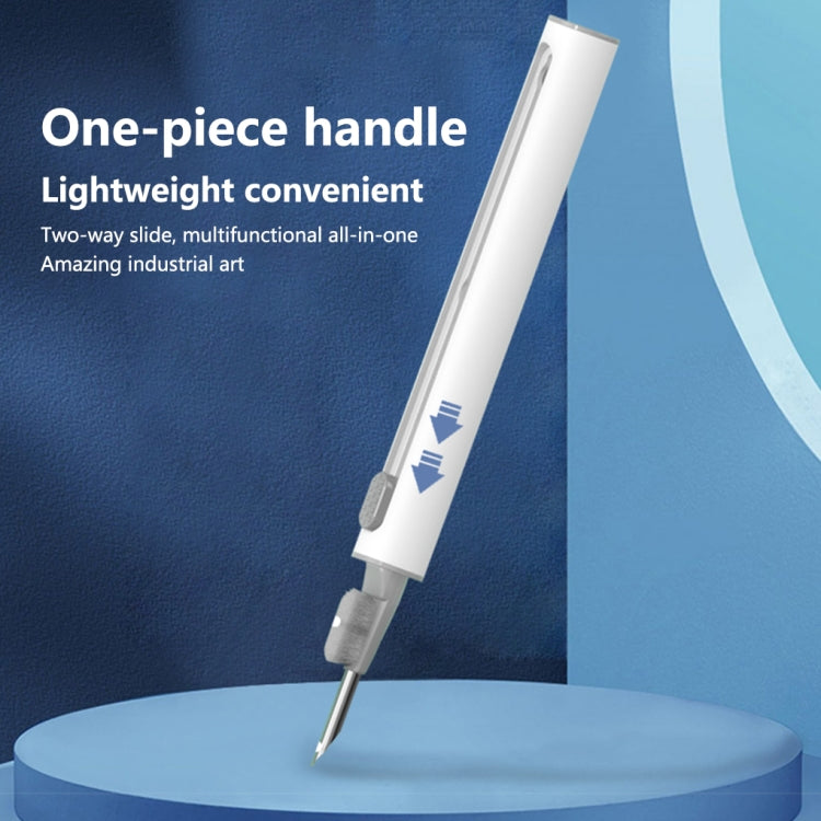 Q5 Bluetooth Earphone Telescopic Cleaning Pen Brush(White) - Other Accessories by PMC TechLife | Online Shopping South Africa | PMC TechLife