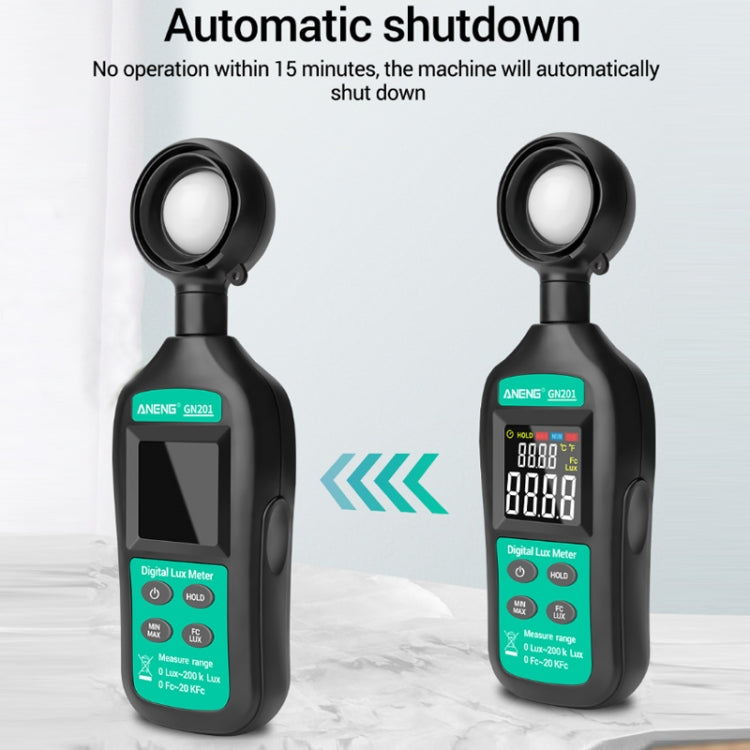 ANENG GN-201 High Precision Handheld Light Meter - free shipping - PMC TechLife - Order now!