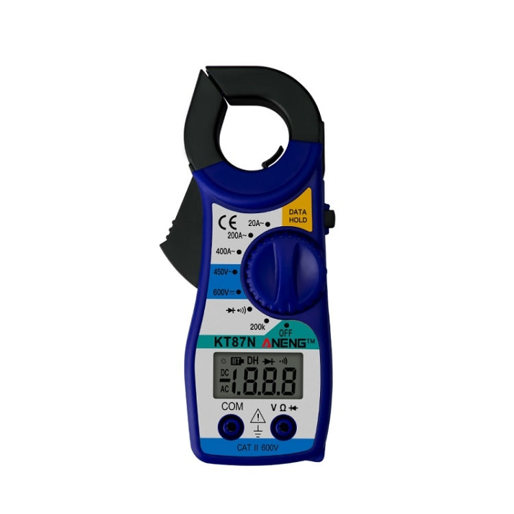 ANENG KT-87N Clamp Voltage And Current Measuring Multimeter(Blue) - Digital Multimeter by ANENG | Online Shopping South Africa | PMC TechLife | Buy Now Pay Later Mobicred