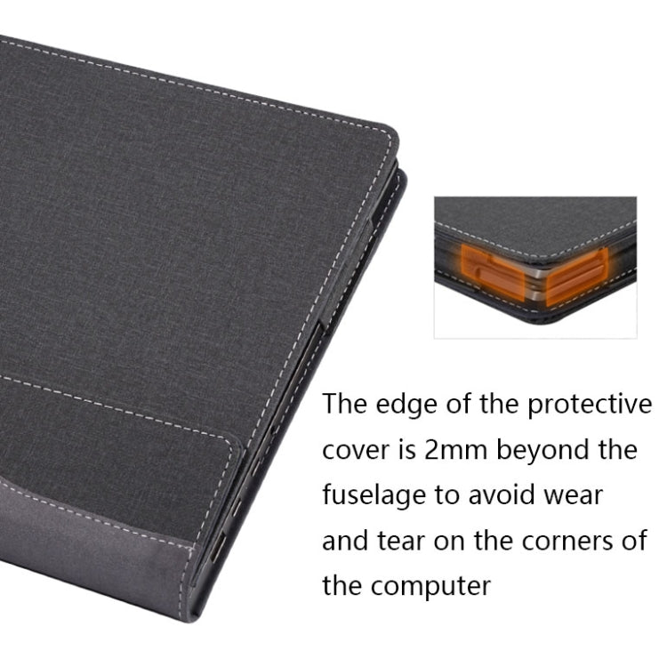 Laptop Anti-Drop Protective Case For Lenovo Xiaoxin 15 2020/2021(Wine Red) - 15.6 - 17 inch by PMC TechLife | Online Shopping South Africa | PMC TechLife