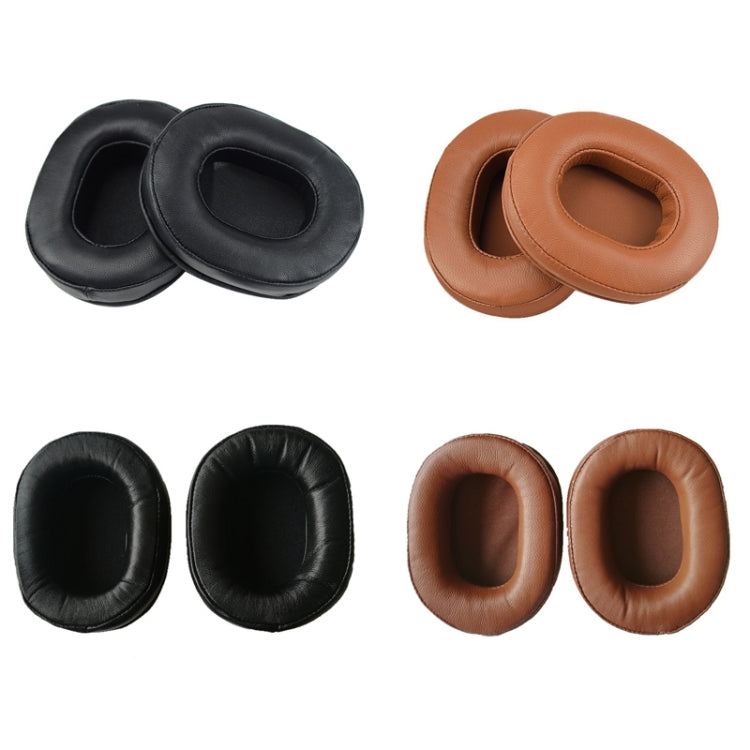 1 Pair Sponge Earmuff for Audio-Technica ATH-M50 / M40 / M50X / MSR7, Color: Sheepskin-Black - Earmuff & Pad by PMC TechLife | Online Shopping South Africa | PMC TechLife