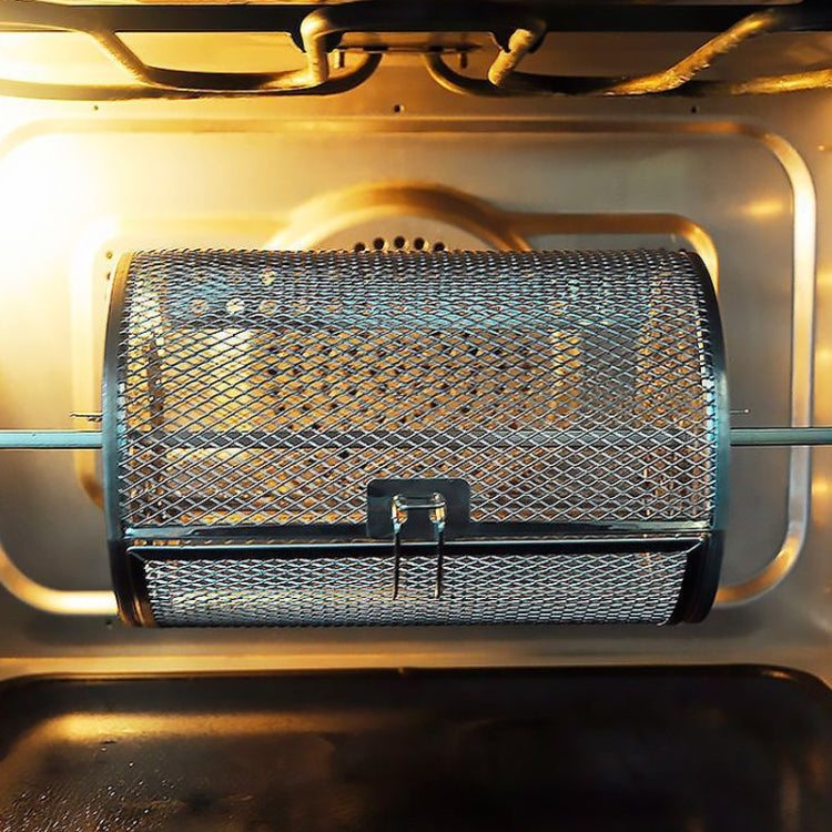 D Type 14 x 23cm  Stainless Steel Roasting Cage Oven Peanut Chestnut Cage - Bulit-in Ovens & Accessories by PMC TechLife | Online Shopping South Africa | PMC TechLife