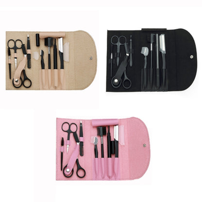 8 PCS/Set Eyebrow Trimming Beauty Tool(Pink) - Tools by PMC Jewellery | Online Shopping South Africa | PMC Jewellery