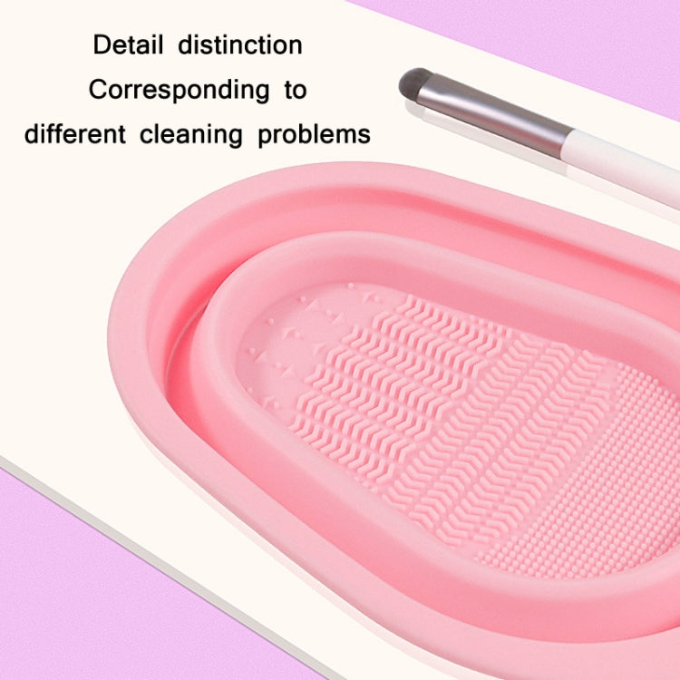 2 PCS Silicone Makeup Brush Puff Cleaning Pad(Green) - Tools by PMC Jewellery | Online Shopping South Africa | PMC Jewellery