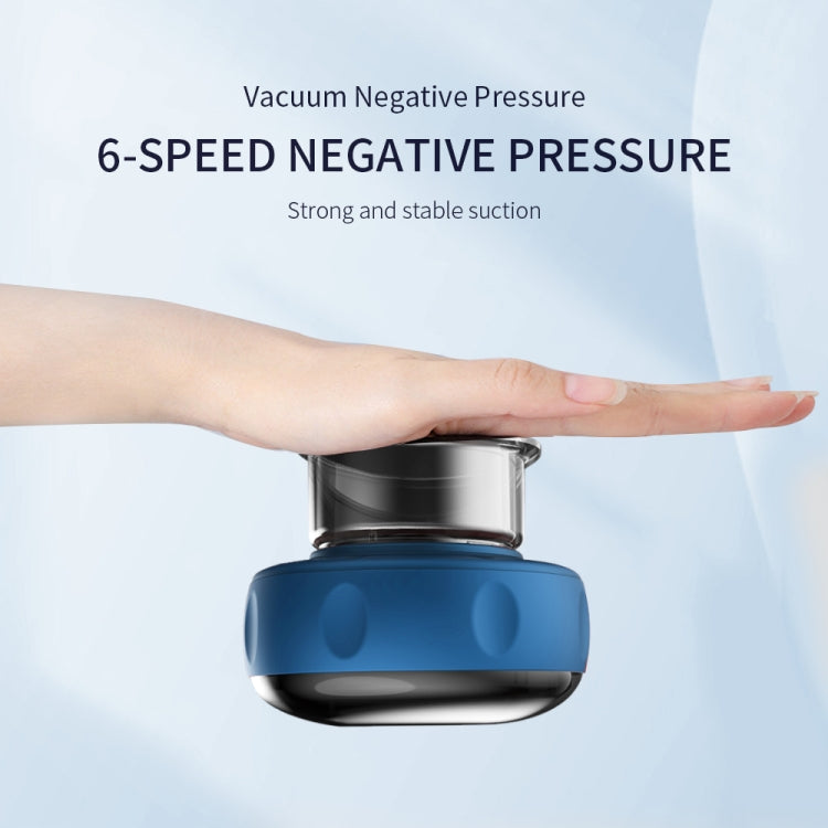 6-speed USB Plug-in Electric Cupping Massage Device(Blue) - Cupping & Moxibustion by PMC TechLife | Online Shopping South Africa | PMC TechLife