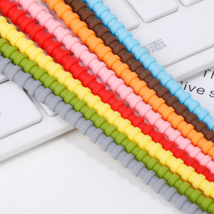 20 PCS Silicone Data Cable Storage Strap Cable Organizer(Green) - Cable Organizer by PMC TechLife | Online Shopping South Africa | PMC TechLife | Buy Now Pay Later Mobicred