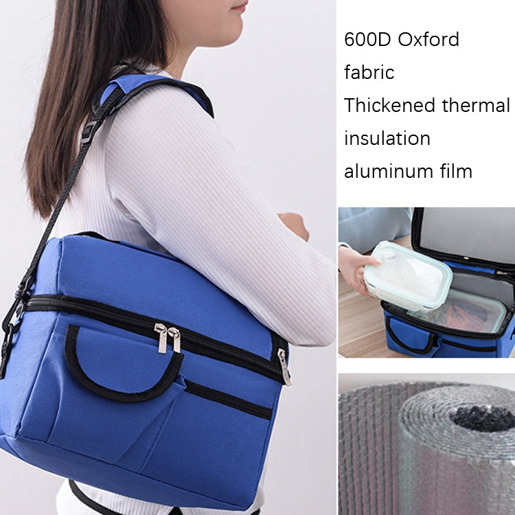 Double Insulation Bag Breast Milk Fresh Bag Bottle Mummy Bag(Black) - Lunch Bags by PMC TechLife | Online Shopping South Africa | PMC TechLife