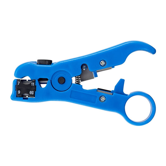 Electrician Multifunctional Coaxial Cable Stripper(Blue PE Bag) - Lan Cable and Tools by PMC Jewellery | Online Shopping South Africa | PMC Jewellery
