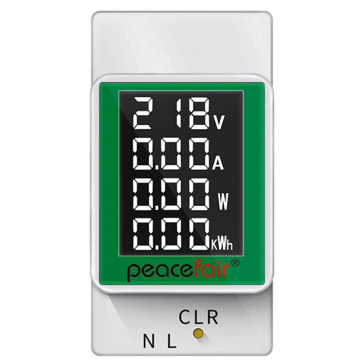 Peacefair PZEM-008 4 In 1 Multifunctional AC Digital Display Rail Monitor - free shipping - PMC TechLife - Order now!