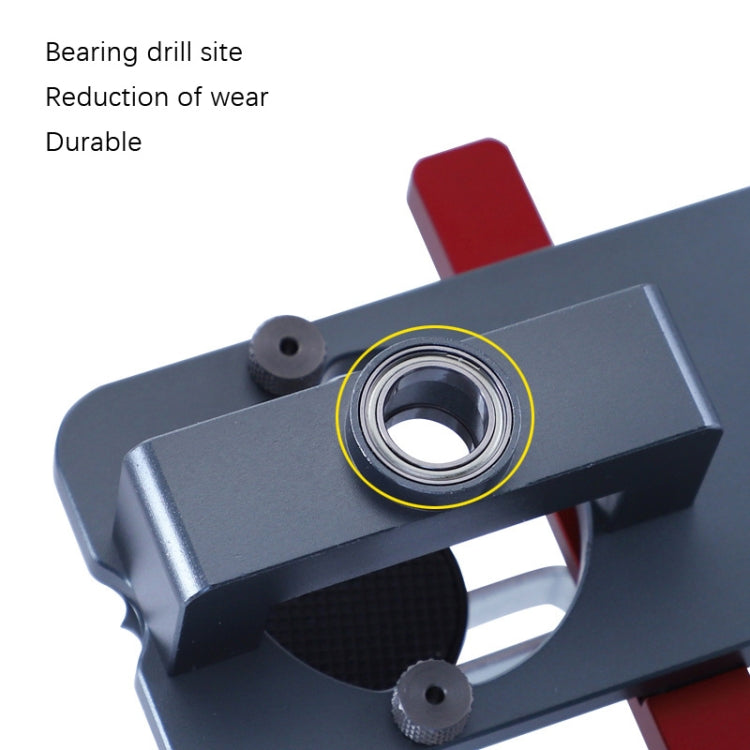 6 PCS / Set 35mm Hinge Open Hole Cabinet Door Plate Hinge Packed Locator - Others by PMC TechLife | Online Shopping South Africa | PMC TechLife