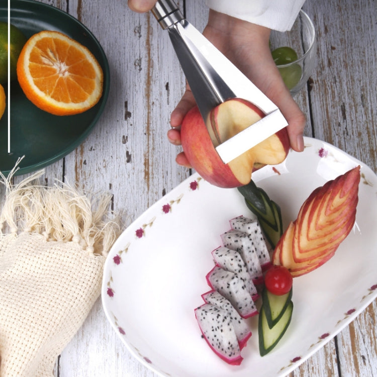 Household Stainless Steel Fruit Carving Knife Shaper Flower-shaped Vegetable Cutter - Cutter & Peeler by PMC TechLife | Online Shopping South Africa | PMC TechLife