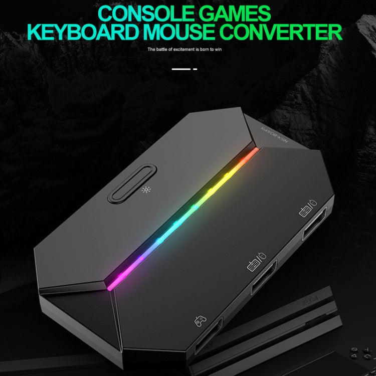 ZIYOU LANG G6L Gamepad To Keyboard Mouse Converter For Nintendo Switch / Xbox / PS4,Specification: Host + K15 + V1 + Red Pad - free shipping - PMC TechLife - Order now!